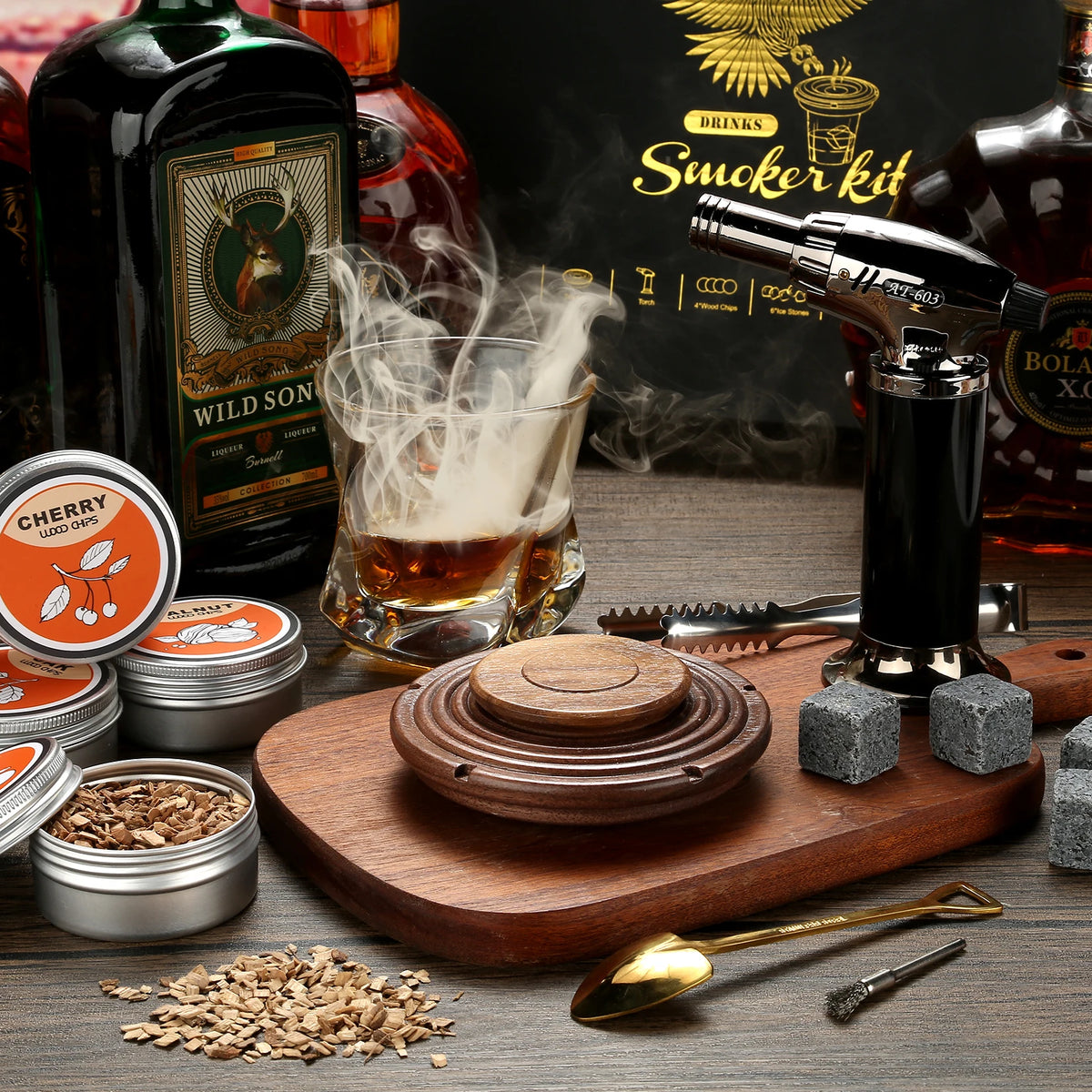 Full Whiskey Smoking Kit