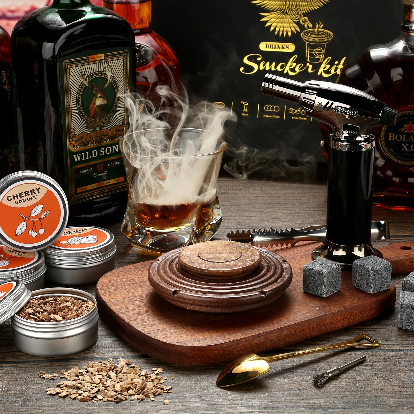 Full Whiskey Smoking Kit